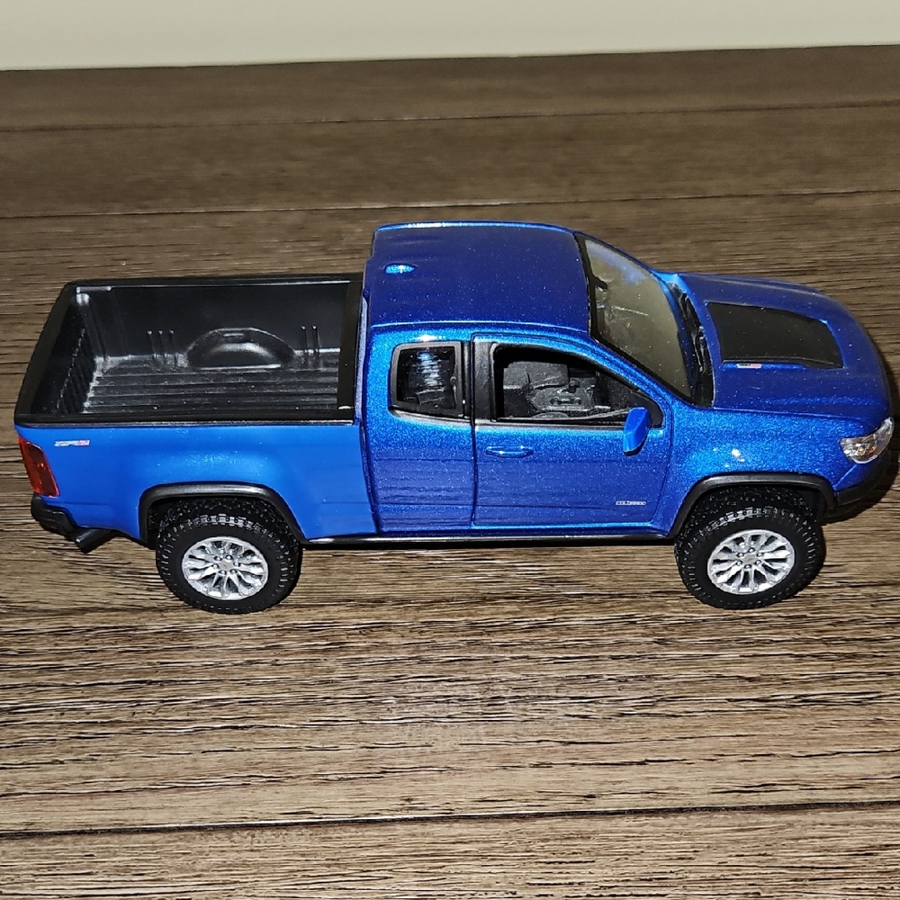 Blue Pickup Truck